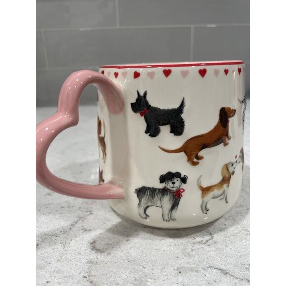 DOGS 3D Dogs Dalmation Scottie Dachshund Beagle 20oz Dog Mug Valentines Day Gift - Picture 3 of 8